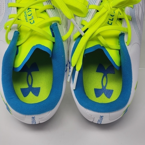 Under Armour Magnetico Pro 3 FG Women Soccer Cleats Size 6 White 3027497-101 New - Picture 9 of 9